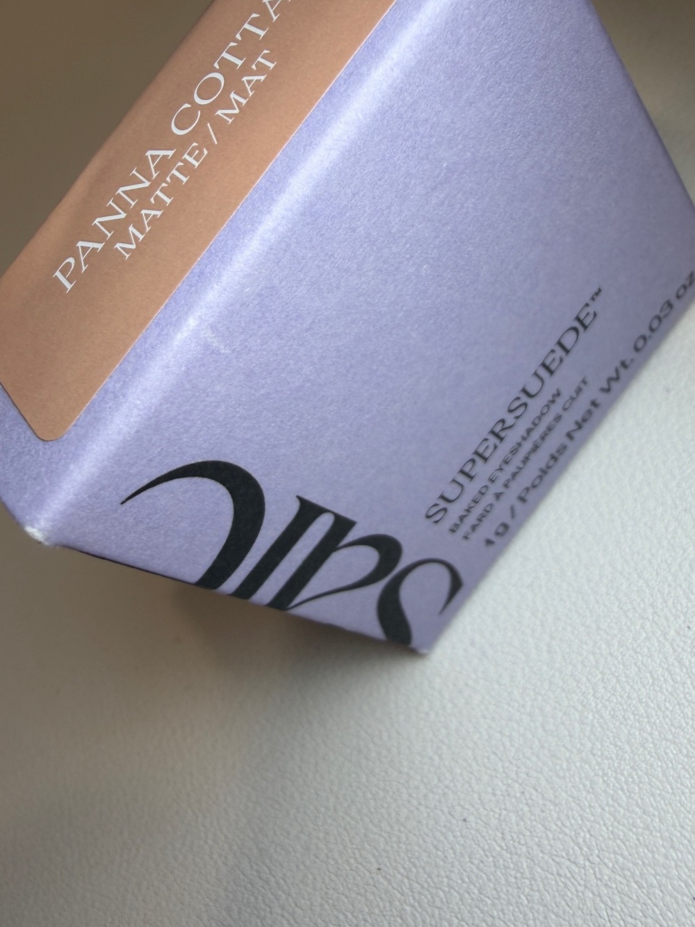 Saie SUPERSUEDE Baked Eyeshadow Panna Cotta matte/mat 1g/0.03 oz